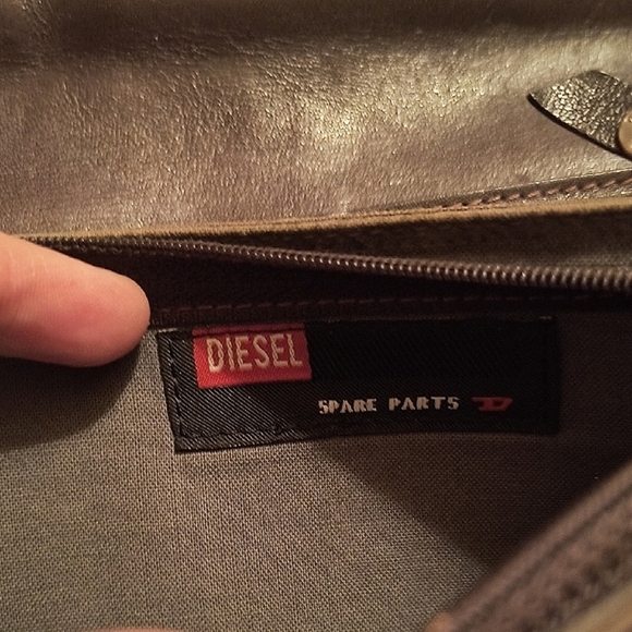 Diesel Brown Leather Wallet - Picture 5 of 9